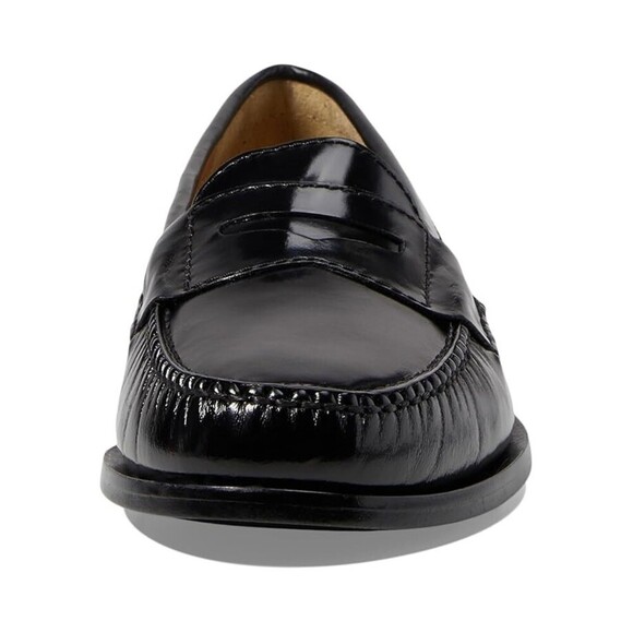 Cole Haan Pinch Penny Loafer Men\'s 7 Black Leather Moc Toe Casual Shoes ZOGG23
